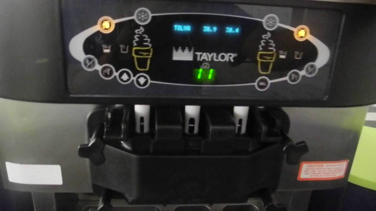 Tips y soluciones básicas para el buen funcionamiento de la maquina de helados Taylor