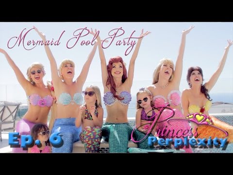 Disney Princess Adventure - Mermaid Pool Party! Video