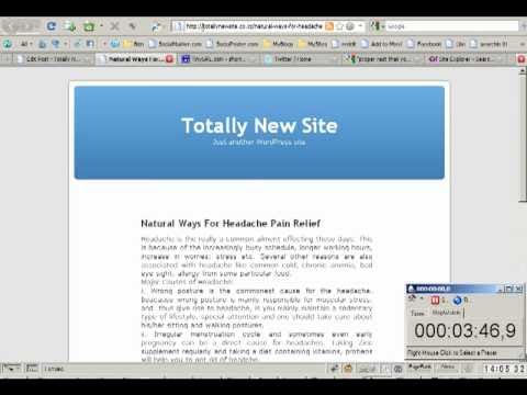 How To Get a Brand New Site Into Google Index In 4 Minutes?