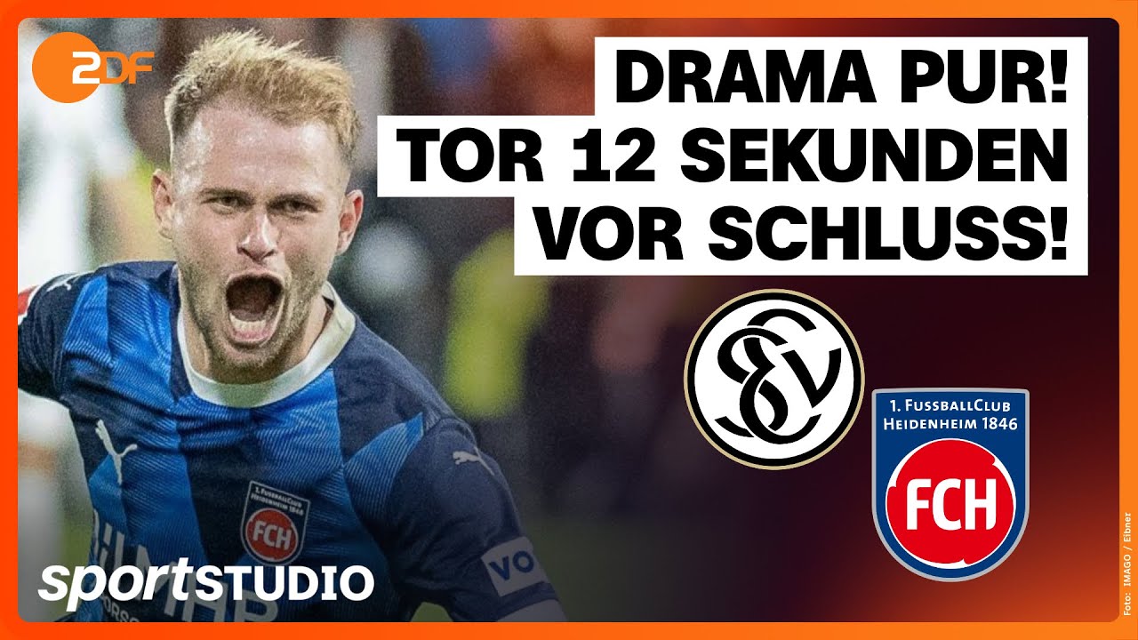 SV Elversberg – 1. FC Heidenheim | Relegation, Rückspiel Bundesliga 2024/25 | sportstudio