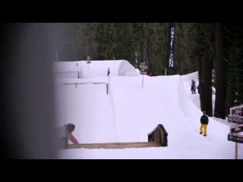 Billabong Flaunt It Finals 2013  All Girls Slopestyle and Rail Jam