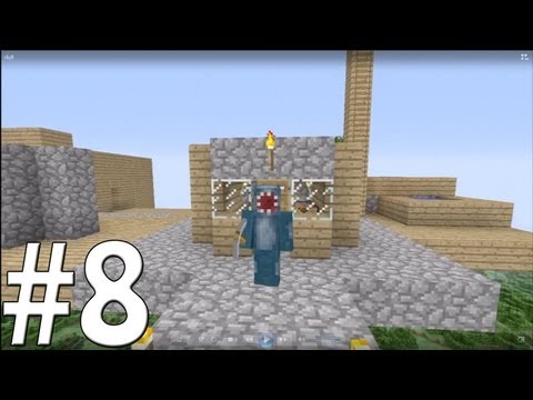 Minecraft Xbox - Sky Island Challenge - Lets Get Building! [8]