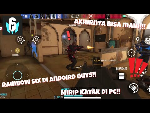 AKHIRNYA GAME INI KELUAR JUGA!! | Rainbow Six mobile Indonesia