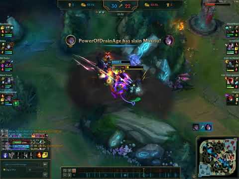 Sylas 1v3 Quadra kill - Patch 9.13