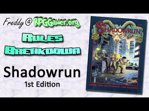 Rules Breakdown: Shadowrun 1st Edition