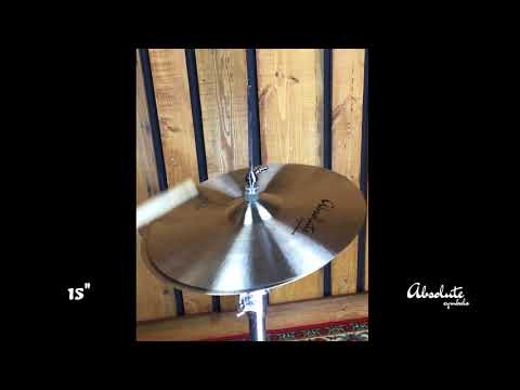 15" Absolute Cymbals Prototype Hi Hat - 1141/1606 grams