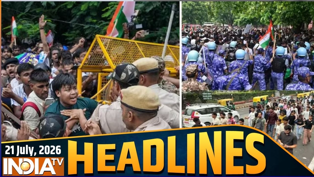 Headlines: बड़ी खबरें | Parliament Monsoon Session | Jantar Mantar Protest | CJP | Sonam Wangchuk