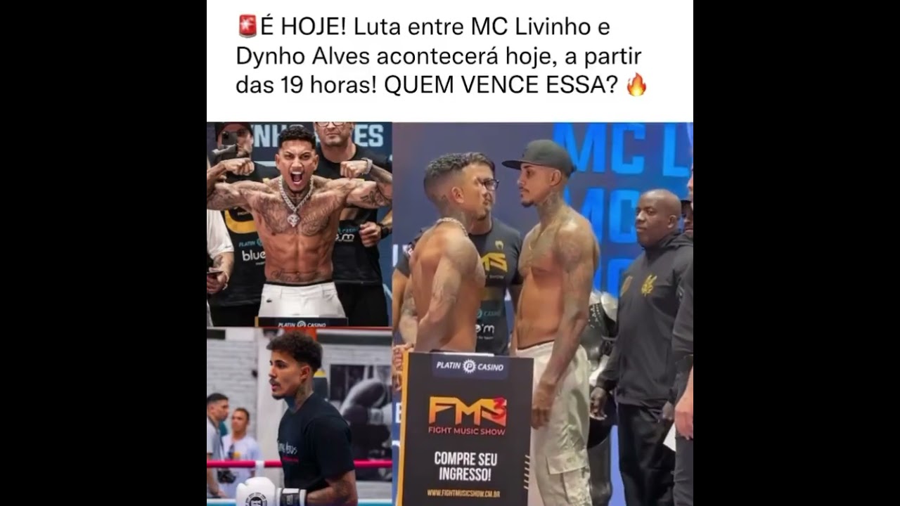 DYNHO ALVES X MC LIVINHO UFC                      #ufc #luta #dynhoalves #mclivinho
