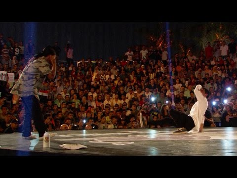 Huey Flava VS Mohammed - Red Bull BC One Middle East Africa Final 2015
