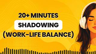Improve English Listening by Shadowing Practice (B2-C1 Real Conversation) Repeat After Me
