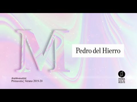 PEDRO DEL HIERRO en #MBFWMadrid - Enero 2019