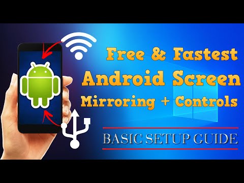 The most easiest and best way to control android device from Windows PC (Wired/Wireless Mode)