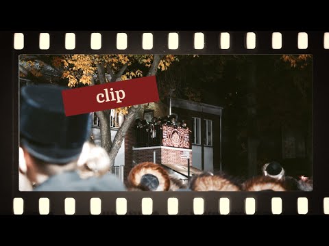 BONUS VIDEO Satmar "Bagleiten" Ceremony: Reb Zalmen Teitelbaum's full speech on the balcony