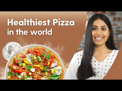 Healthiest Pizza in the World - Homemade Recipe | स्वादिष्ट सात्विक पिज़्ज़ा रेसिपी