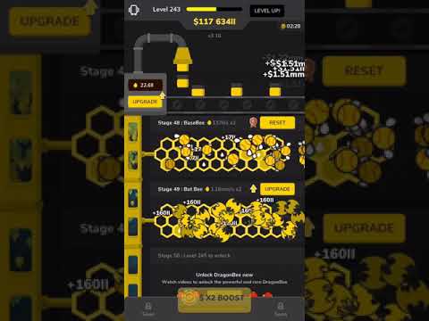 Bee Factory Gameplay Part 49 - Stage 50 (Beekini) unlocked