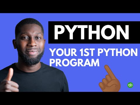 Your First Python Program | Python Tutorial 5