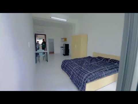 Bright service apartment for rent with balcony near Van Phuc City