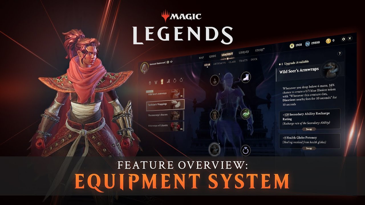 Magic: Legends | Equipment & Tailor - YouTube