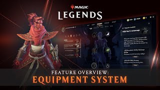 Разработчики Magic: Legends показали систему экипировки, введенную после отзывов альфа-тестеров