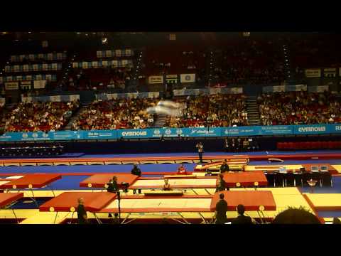USHAKOV Dmitry & FEDORENKO Nikita COMPULSORY  synchronized Trampoline  World Championships 2011