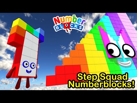 Numberblocks Step Squad 1 to 171 - The Amazing Step Squad Numberblocks