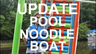 Pool Noodle Boat - FUN at the Lake PART 2
