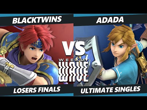 Weekly Wave 26 Losers Finals - Blacktwins (Roy) Vs. ADADA (Link) SSBU Ultimate Tournament