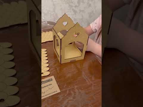Игрушка-раскраска в виде елочной игрушки "Олень новогодний"