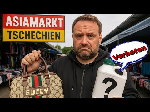 The Asia Dragon Bazaar in Cheb, Czech Republic!! Cheaper, cheaper!!! Gucci, Apple Airpods, and gl...