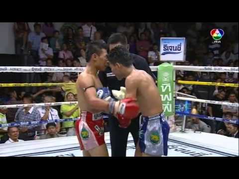 Muay Thai Boxing from Bangkok, Thailand - 2014.03.02 Channel 7 Stadium