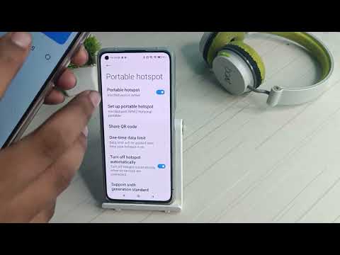 how to connect hotspot with any other device in xiaomi 11 lite