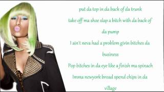 Nicki Minaj Curious George Lyrics HD