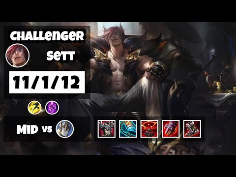 Sett vs Galio BR Challenger MID (11/1/12) - v11.13