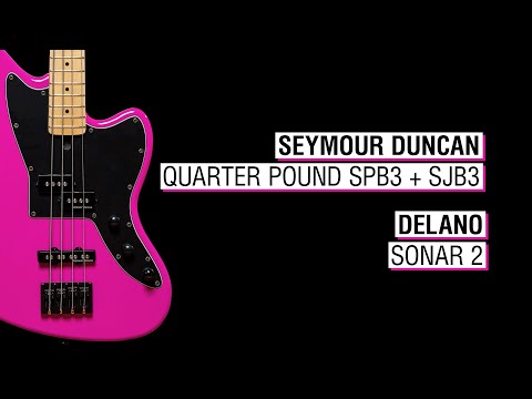 Seymour Duncan Quarter Pound SPB3 + SJB3 & Delano Sonar 2 - Maruszczyk Mopped 4a