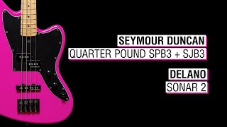 Video thumbnail for Seymour Duncan Quarter Pound SPB3 + SJB3 & Delano Sonar 2 - Maruszczyk Mopped 4a by Public Peace