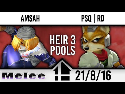 Heir 3 Pool A - Amsah (Sheik) vs PSQ | RD (Fox)
