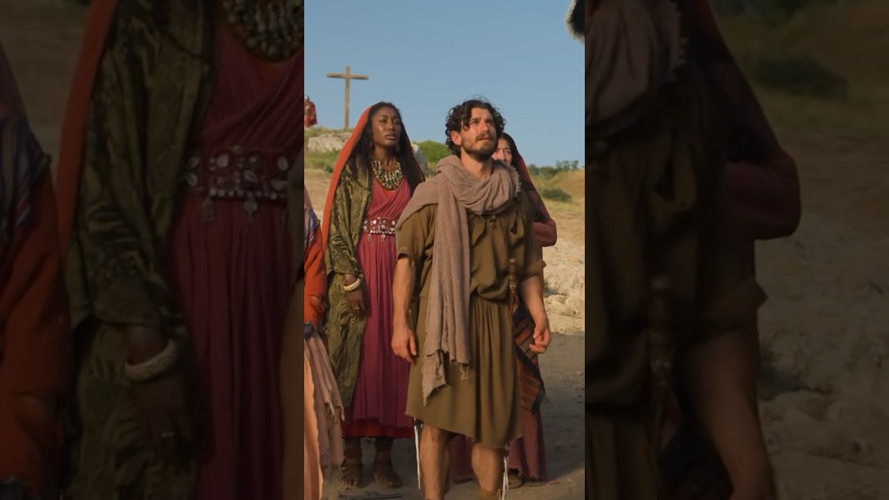 If you want to know what it was like to film the crucifixion scene in Italy...This is it.