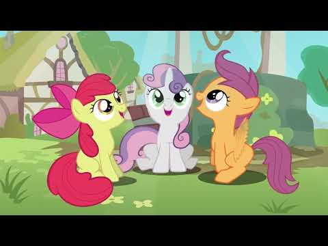 I added some sound effects to some Double Rainboom scenes