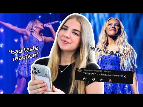 REACTING To Bad Taste by FREYA SKYE!!!