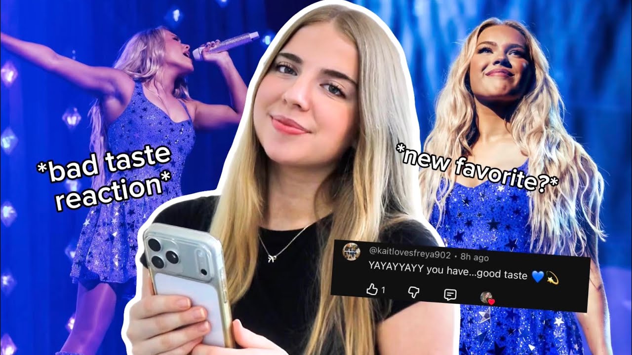 REACTING To Bad Taste by FREYA SKYE!!!