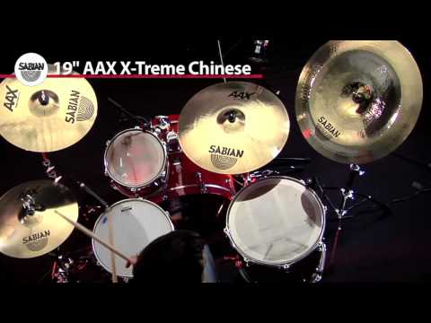 Sabian 19" AAX X-Treme Chinese China Brilliant Finish Cymbal image 2