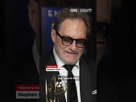 'Widow's Bay' star reveals just how heavy those Emmy trophies really are
