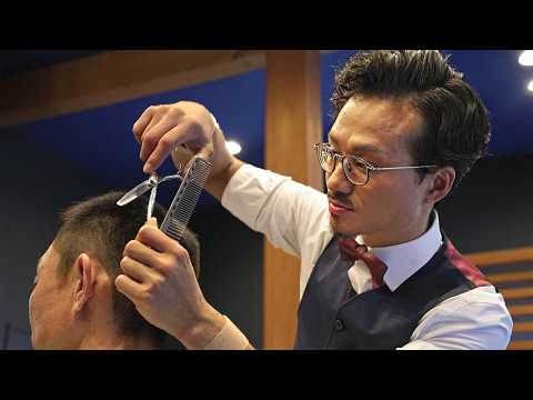 💈 2-Hour Next Level VIP Barbershop Treatment at Premium Hair Salon in Japanese Countryside | ASMR