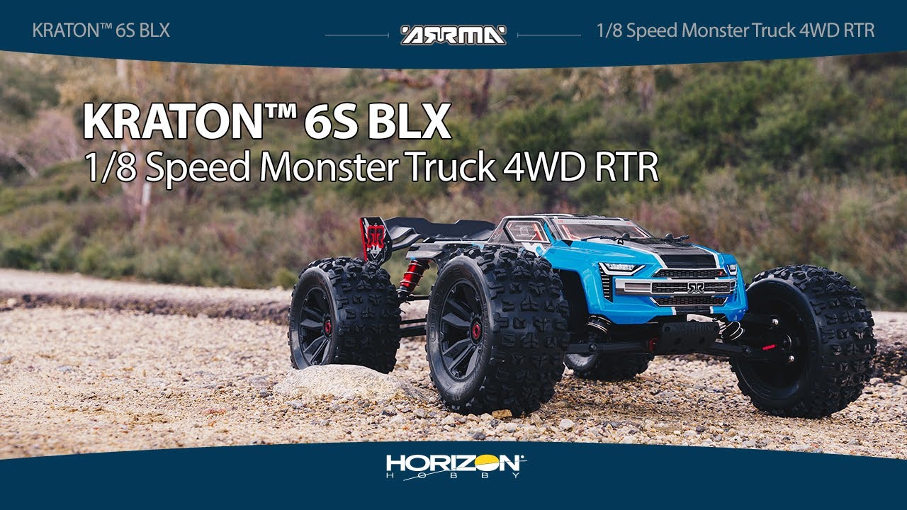 Arrma Kraton 6S V5 BLX 1:8 4WD RTR červená