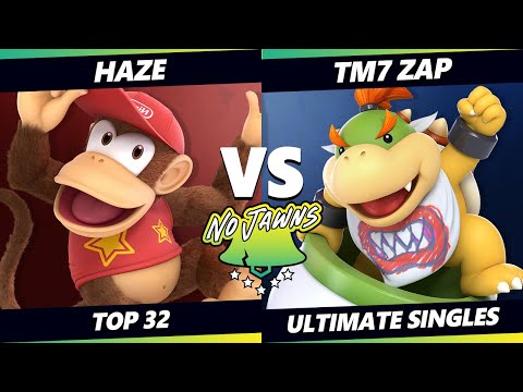 No Jawns 3 - Haze (Diddy Kong) Vs. TM7_ZAP (Bowser Jr) Smash Ultimate - SSBU