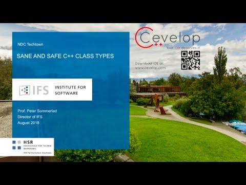 Sane and Safe C++ Class Types - Peter Sommerlad