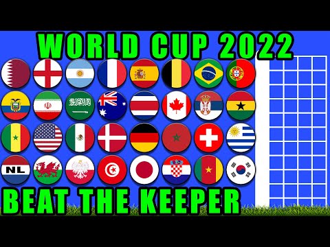 Beat the Keeper World Cup Marble Race Tournament / Marble Race King