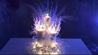 DIY: How to Decorate Candles for Christmas and New Year