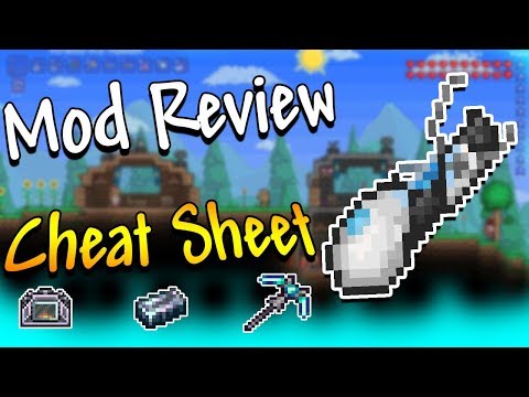 Terraria 1.3.5 - Cheat Sheet Mod Review