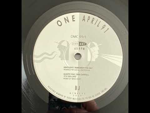 Quartz feat. Dina Carroll - It's Too Late (Remix By Mike Gray)